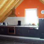 Wohnung "Panoramablick" - Küchenzeile