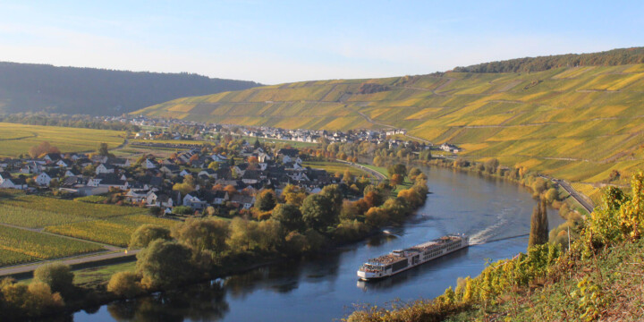 Blick auf Köwerich und Klüsserath