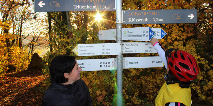 Zahlreiche Rad- und Wanderwege