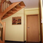 Wohnung "Panoramablick" - Treppenaufgang