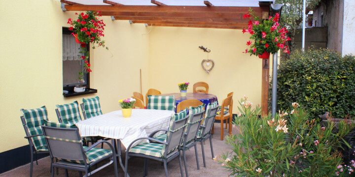 Ferienhaus Willwert - Terrasse