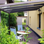 Wohnung "Urlaubsglück" - Terrasse