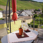 Wohnung "Panoramablick" - Balkon