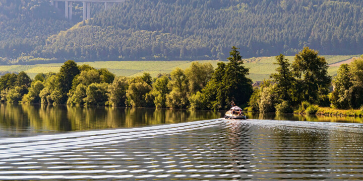 Bootfahren auf der Mosel